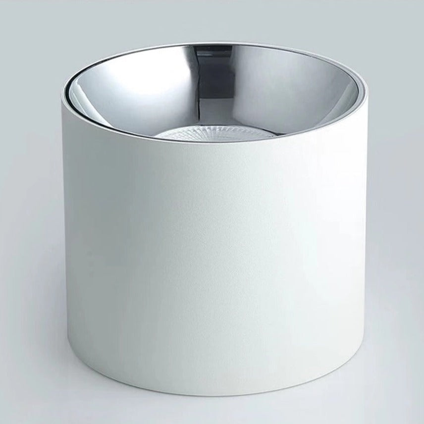 Spot LED moderne cylindrique en métal Chester - vue 6 sur 6