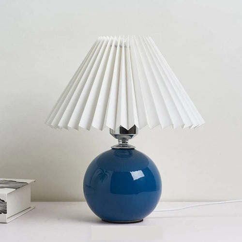 Lampe de table plissée coréenne - vue 18 sur 25