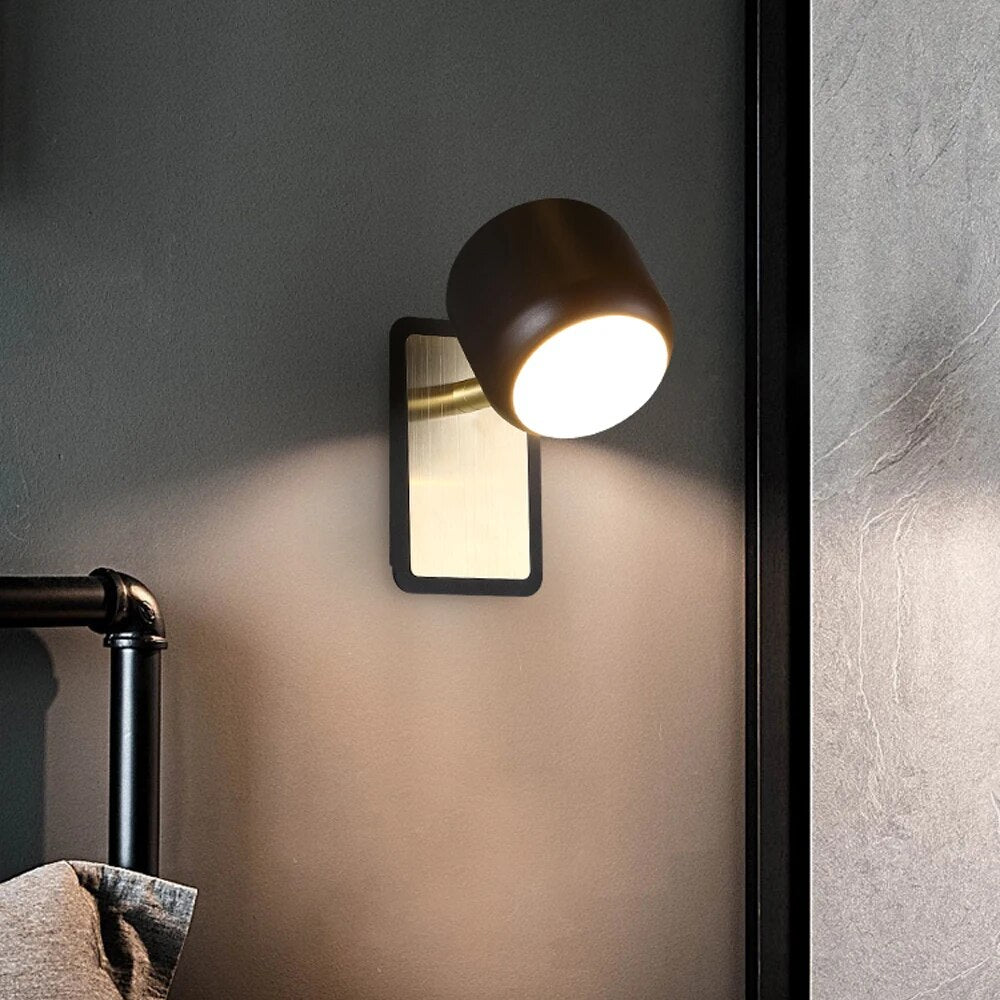 Applique murale LED nordique avec interrupteur 5W - vue 3 sur 10
