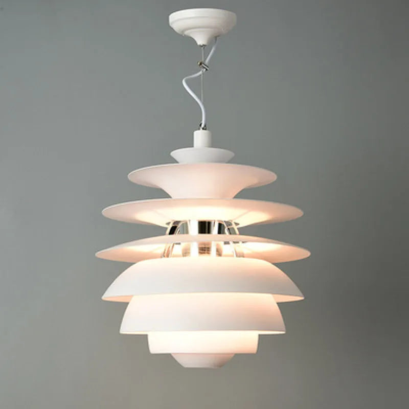 Lustre led boule de neige style danemark moderne