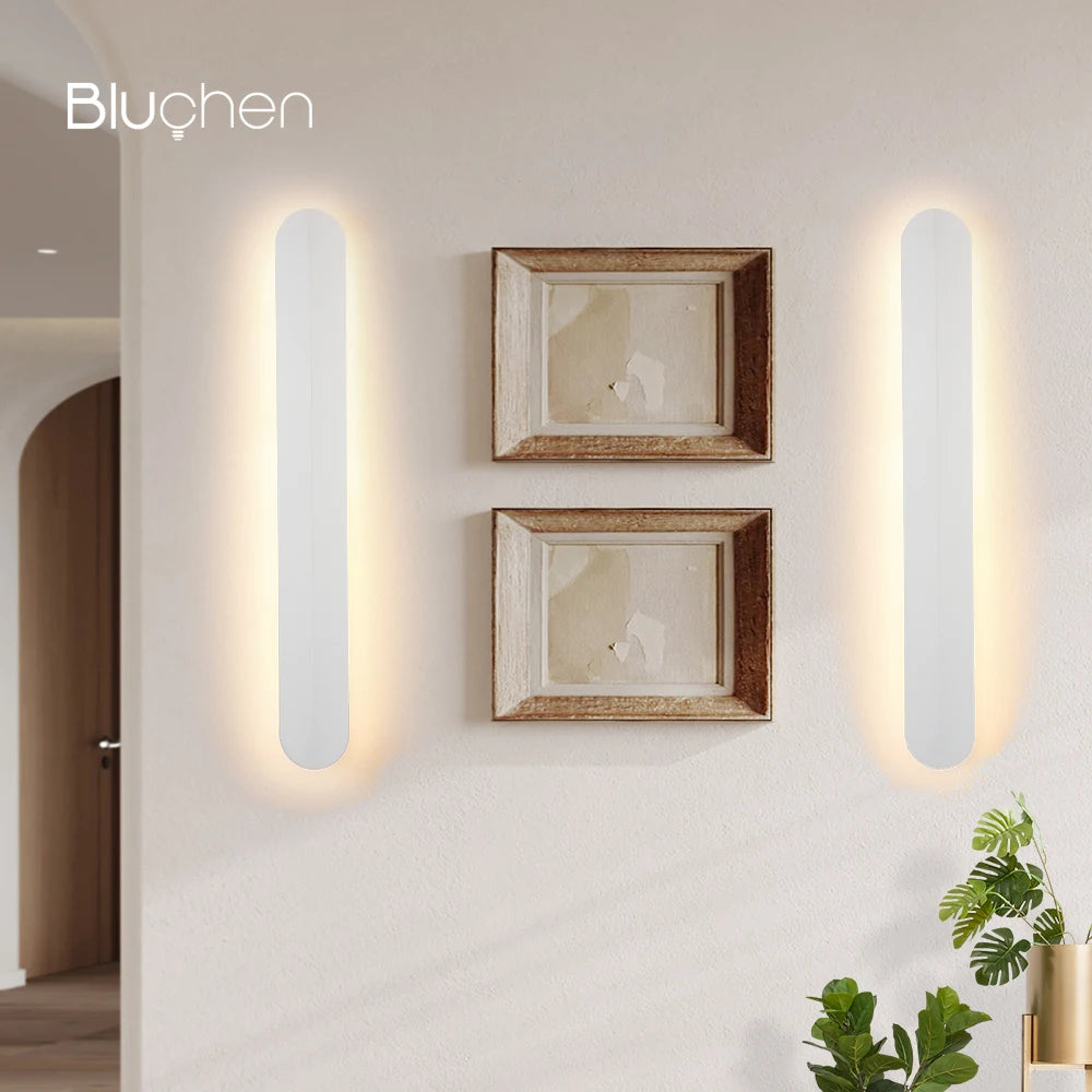 applique murale moderne en fer à led design nordique - vue 4 sur 9