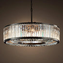 lustre moderne vintage en cristal éclairage suspendu pour maison hôtel villa