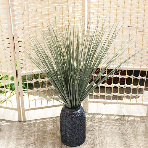 Realistic artificial grass plants for wedding and shop decoration - vue 4 sur 8