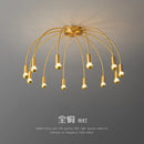 lampe étoilée de luxe en cuivre haricot magique