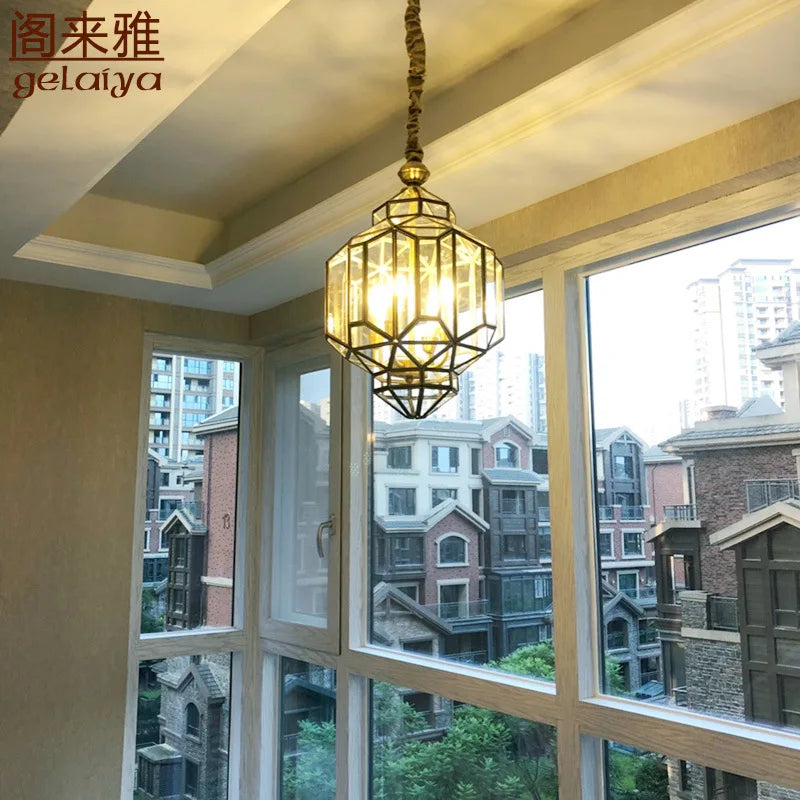 suspension en verre vintage pour intérieur et extérieur - vue 4 sur 7