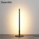 Minimalist nordic style LED floor lamp for elegant interiors
