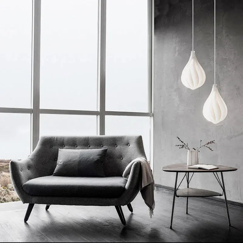 suspension design goutte d'eau style nordique créatif - vue 5 sur 8