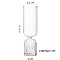 Verre a cocktail creatif motifs animaux originaux soiree