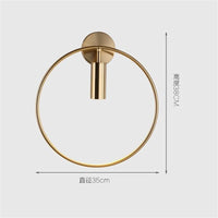Minimalist nordic wall light for interior decoration