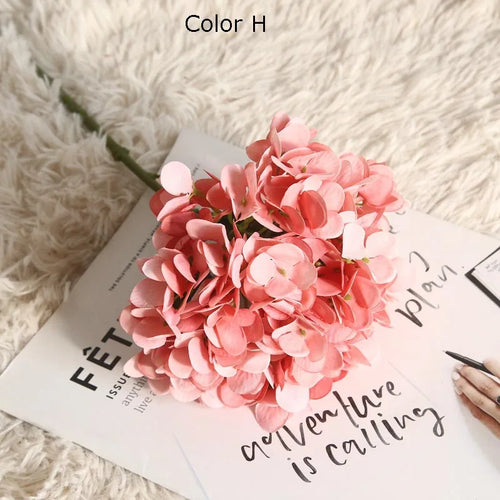 bouquet d'hortensia artificiel séché pour décoration de mariage - vue 11 sur 14