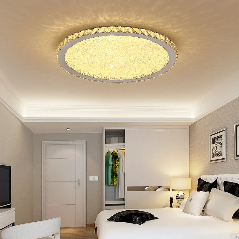 suspension moderne en acier inoxydable avec led et télécommande - vue 7 sur 28