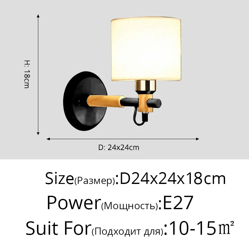 Led wall light for minimalist european interior decor - vue 14 sur 22