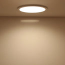 led downlight panneau rond encastré projecteur pour éclairage intérieur