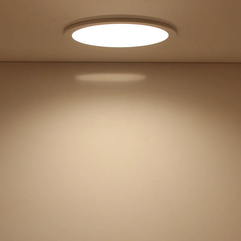 led downlight panneau rond encastré projecteur pour éclairage intérieur - vue 3 sur 6
