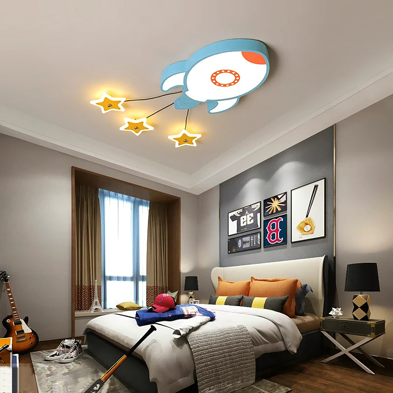 plafonnier led moderne pour intérieur style contemporain et ambiance chaleureuse - vue 7 sur 9