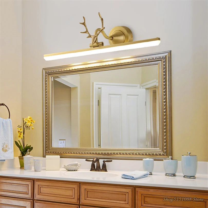 lumière led étanche pour miroir de salle de bain nordique - vue 5 sur 11