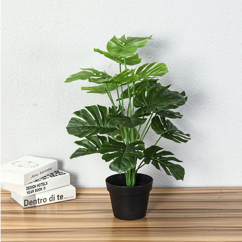 plante monstera artificielle pour décoration intérieure et extérieure - vue 18 sur 22