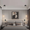 Modern minimalist nordic style double head chandelier