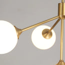 lustre design nordique décoratif avec éclairage led spoutnik