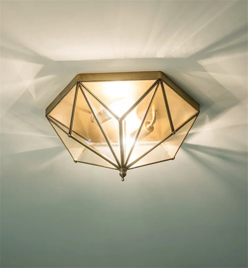 plafonnier vintage élégant pour intérieur moderne et chaleureux