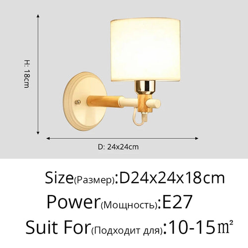 Led wall light for minimalist european interior decor - vue 13 sur 22