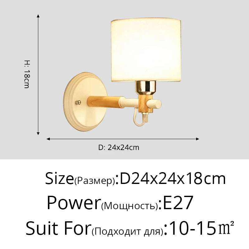 Led wall light for minimalist european interior decor - vue 13 sur 22