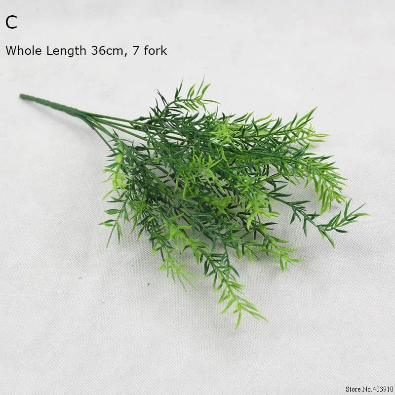 plante artificielle 7 branches pour décoration mariage et Noël - vue 11 sur 21
