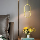Modern minimalist nordic style hanging bedside lamp