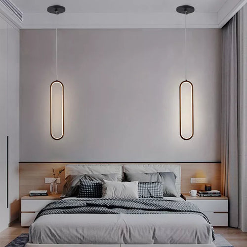 suspension led de style moderne et minimaliste - vue 2 sur 11