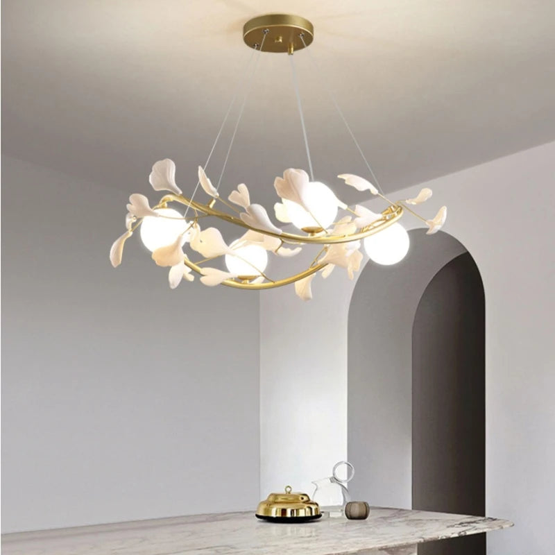 lustre nordique design pour décoration intérieure élégante et romantique - vue 3 sur 11