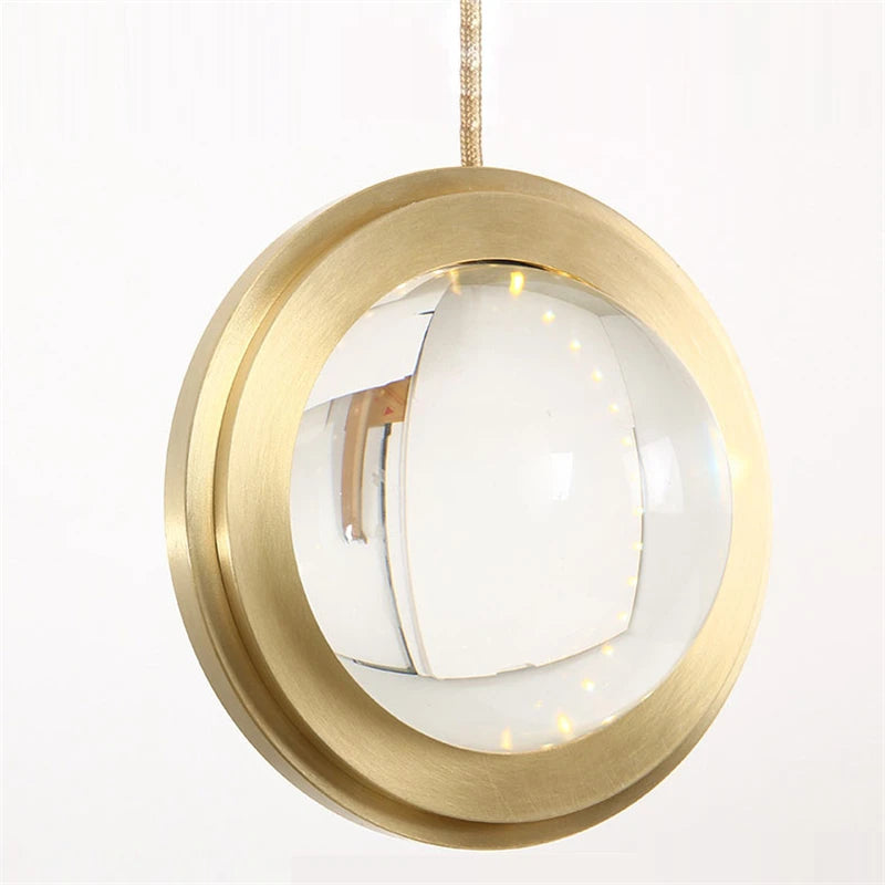suspension en cristal moderne pour éclairage intérieur luxe - vue 4 sur 12
