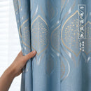 Rideau occultant floral moderne pour chambre ou salon