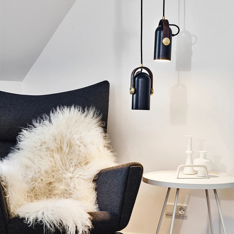 Nordic designer chandelier for minimalist home decor - vue 5 sur 8