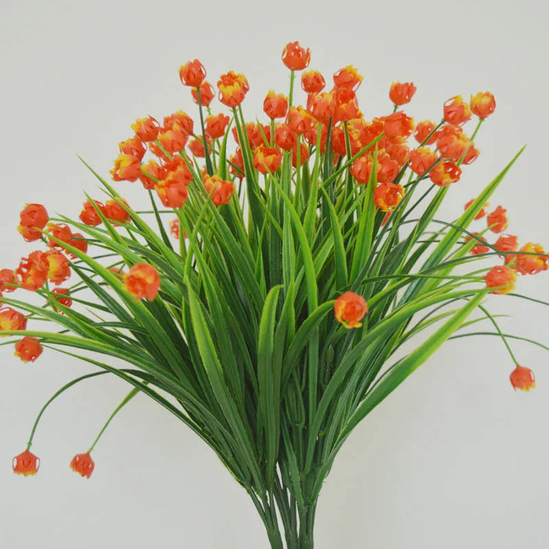 bouquet de mini tulipes artificielles pour décoration de printemps - vue 4 sur 11