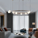 lustre post-moderne globe suspendu pour projet hôtelier winfordo