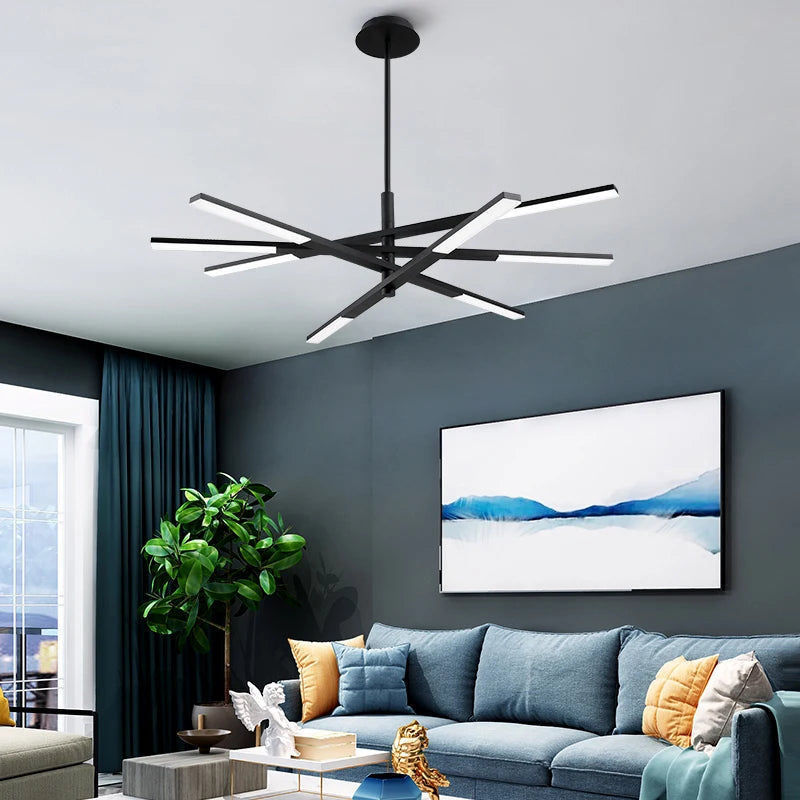 suspension style nordique créatif simple lustre moderne