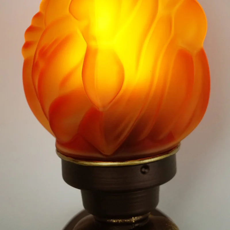 applique murale rétro flamme luminaire pour extérieur bar restaurant
