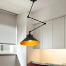 Modern minimalist wrought iron pendant light