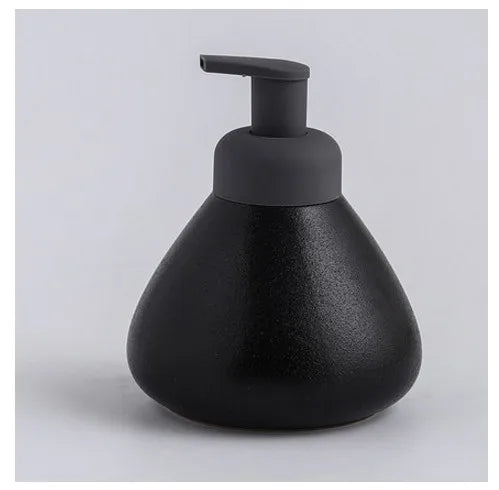 distributeur de savon en céramique mousse pressante pour salle de bain - vue 16 sur 18