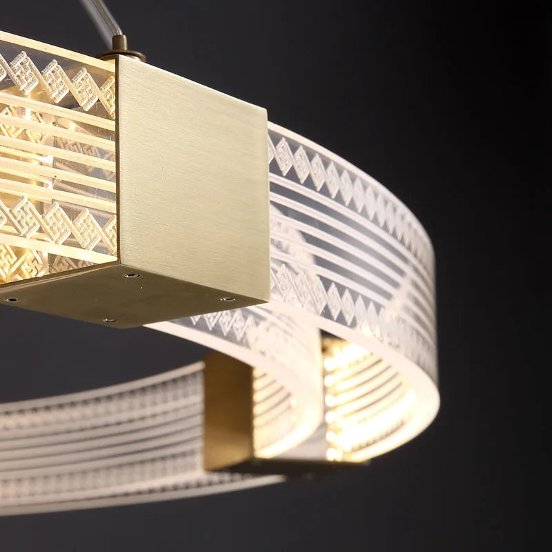 Minimalist Nordic pendant light for elegant interiors - vue 6 sur 14