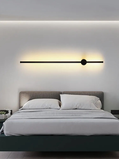 Applique murale minimaliste à longue bande - vue 7 sur 12