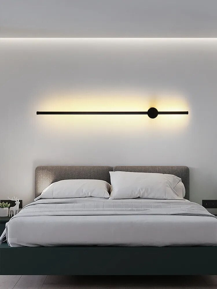 Applique murale minimaliste à longue bande - vue 6 sur 12