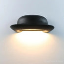 applique murale extérieure à led en forme de chapeau de paille
