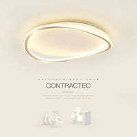 plafonnier led circulaire ultra-mince style nordique moderne et artistique