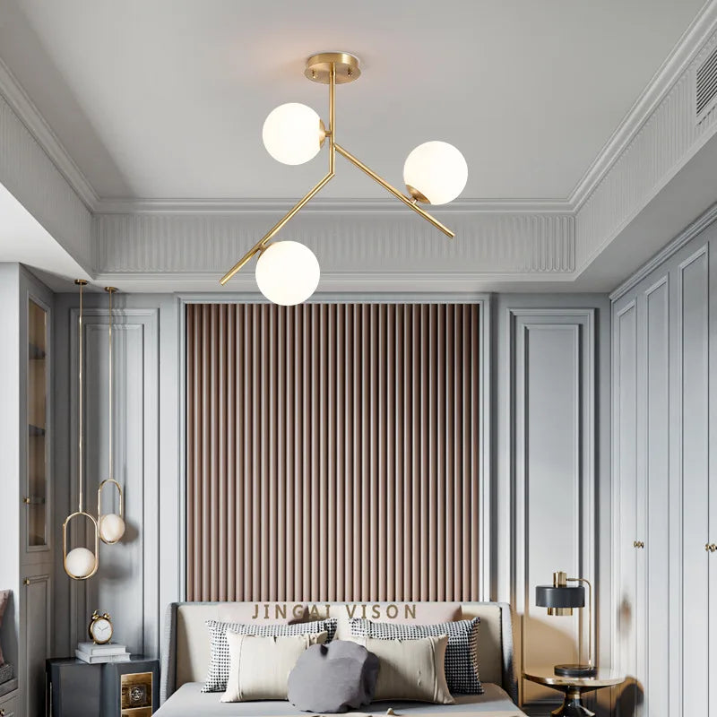 Lustre Moderne Simple Nordique - vue 3 sur 8