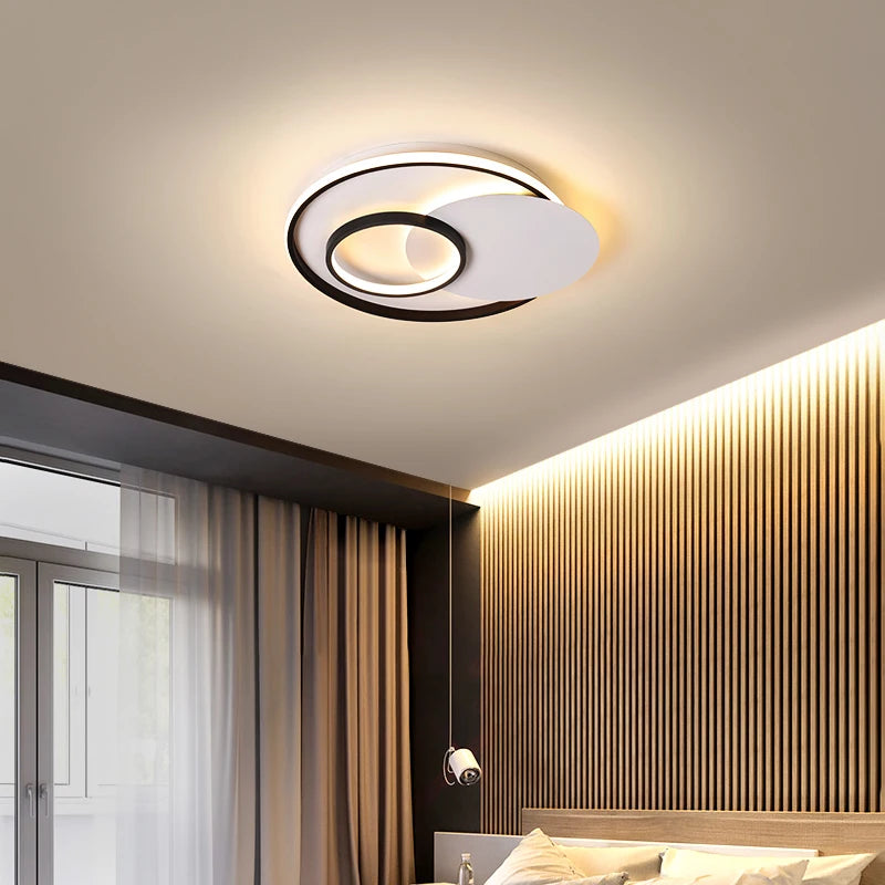 plafonnier moderne en aluminium pour décoration intérieure - vue 6 sur 8
