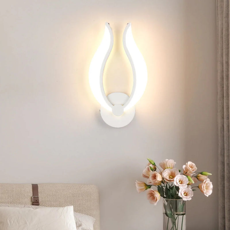 applique murale led acrylique moderne éclairage décoratif