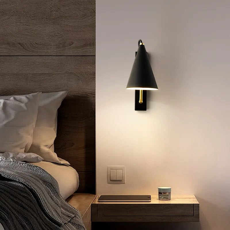 applique murale led modernes design éclairage mural - vue 3 sur 8