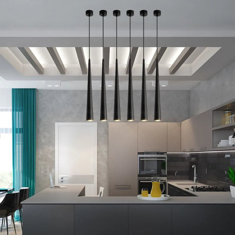 Suspension LED conique variable - vue 3 sur 9