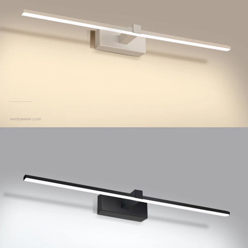 applique murale LED miroir moderne pour chambre salle de bain Luminaria luminaires déco Maison Penteadeira Luminaire Wandlamp - vue 6 sur 14